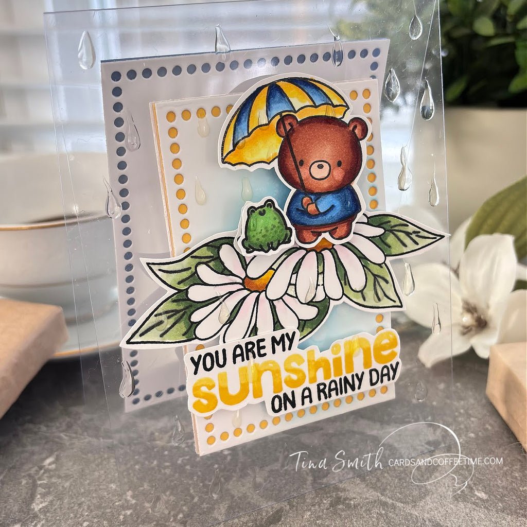 Simon Says Stamp Rain or Shine Wafer Dies 1279sdc Rain or Shine You are My Sunshine Card | color-code:ALT05