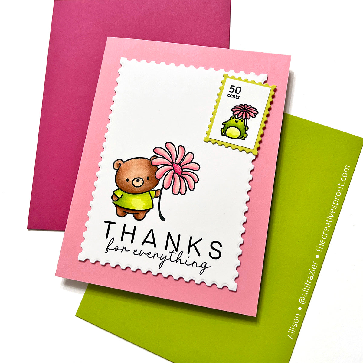 Simon Says Stamps and Dies Rain or Shine set950rs Rain or Shine Thanks Card | color-code:ALT01