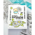 Simon Says Clear Stamps Rain or Shine 2180ssc Rain or Shine You are my Sunshine Card