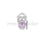 Purple Onion Designs Ranger Rockwell Unmounted Cling Stamp pod1390