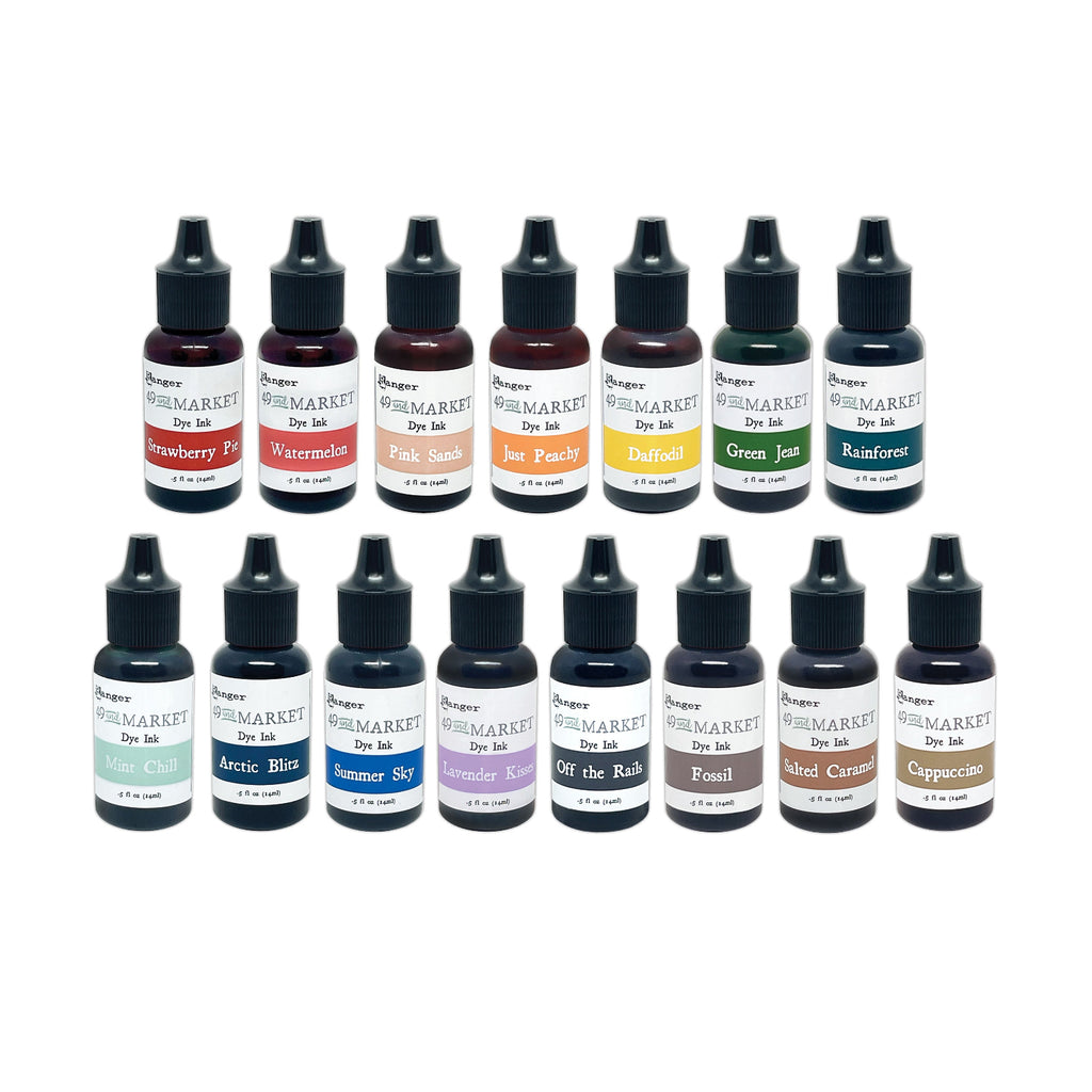 Ranger 49 and Market 15 Dye Reinker Bundle