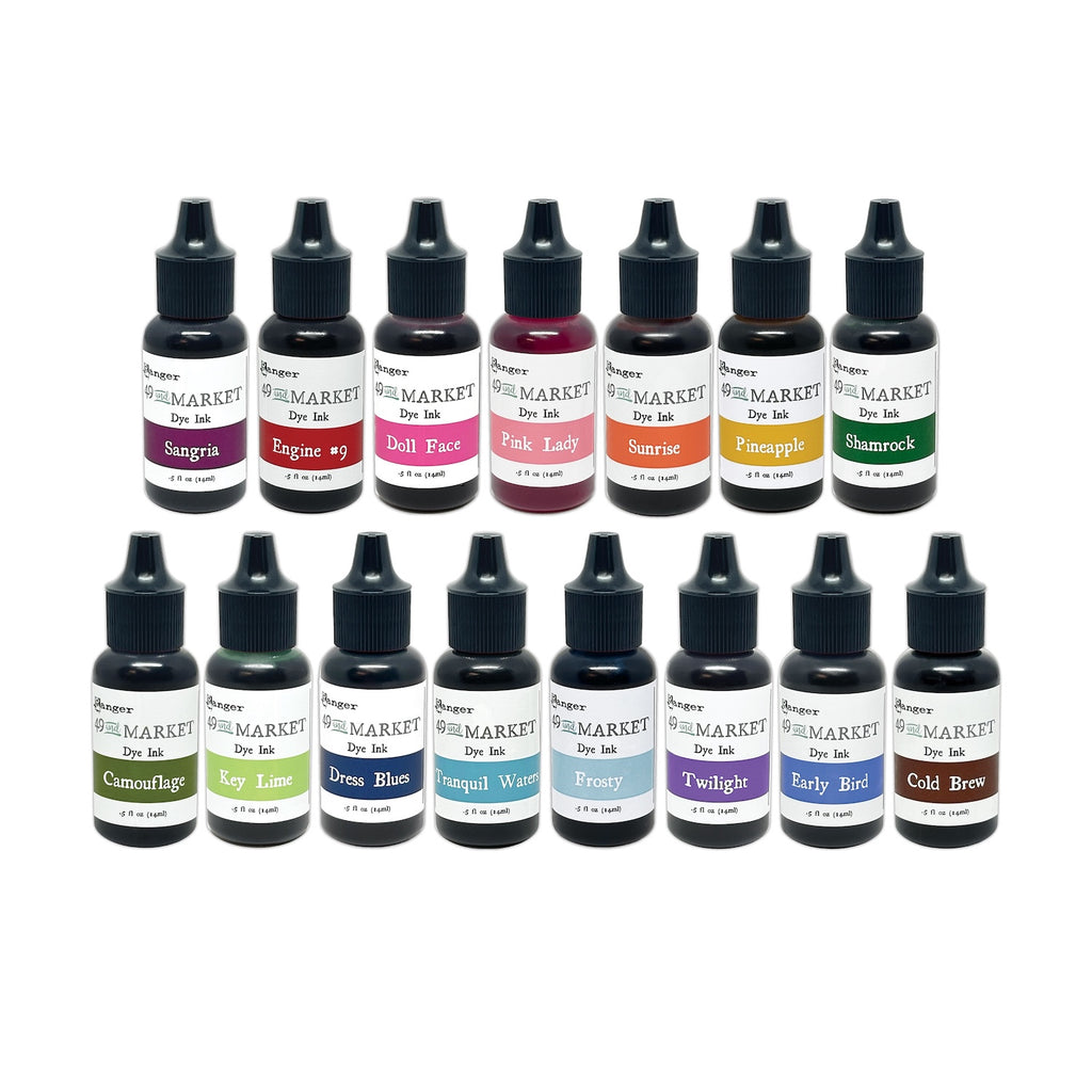 Ranger 49 and Market 15 Dye Reinker Bundle 2
