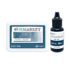 Ranger 49 and Market Arctic Blitz Dye Ink Pad And Reinker Bundle