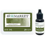 Ranger 49 and Market Camouflage Dye Ink Pad And Reinker Bundle