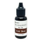 Ranger 49 and Market Cold Brew Dye Ink Pad And Reinker Bundle Bottle Image