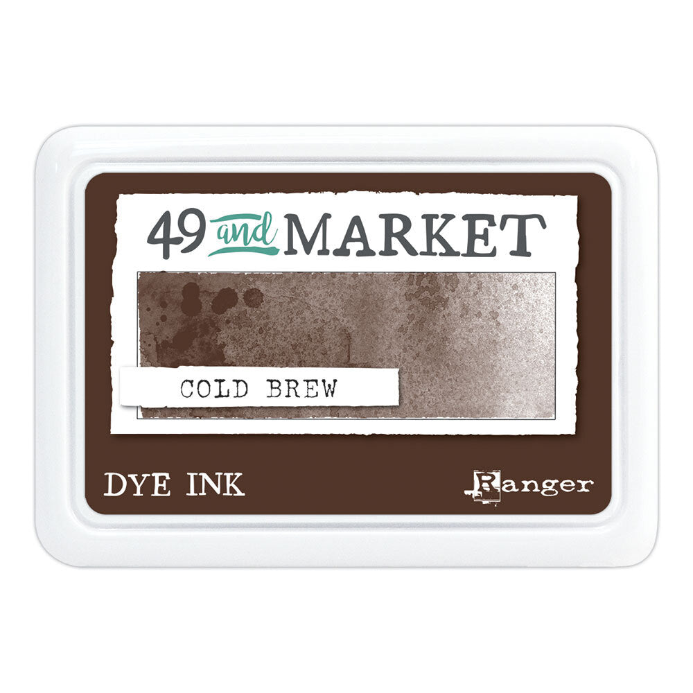 Ranger 49 and Market Cold Brew Dye Ink Pad fmp92834