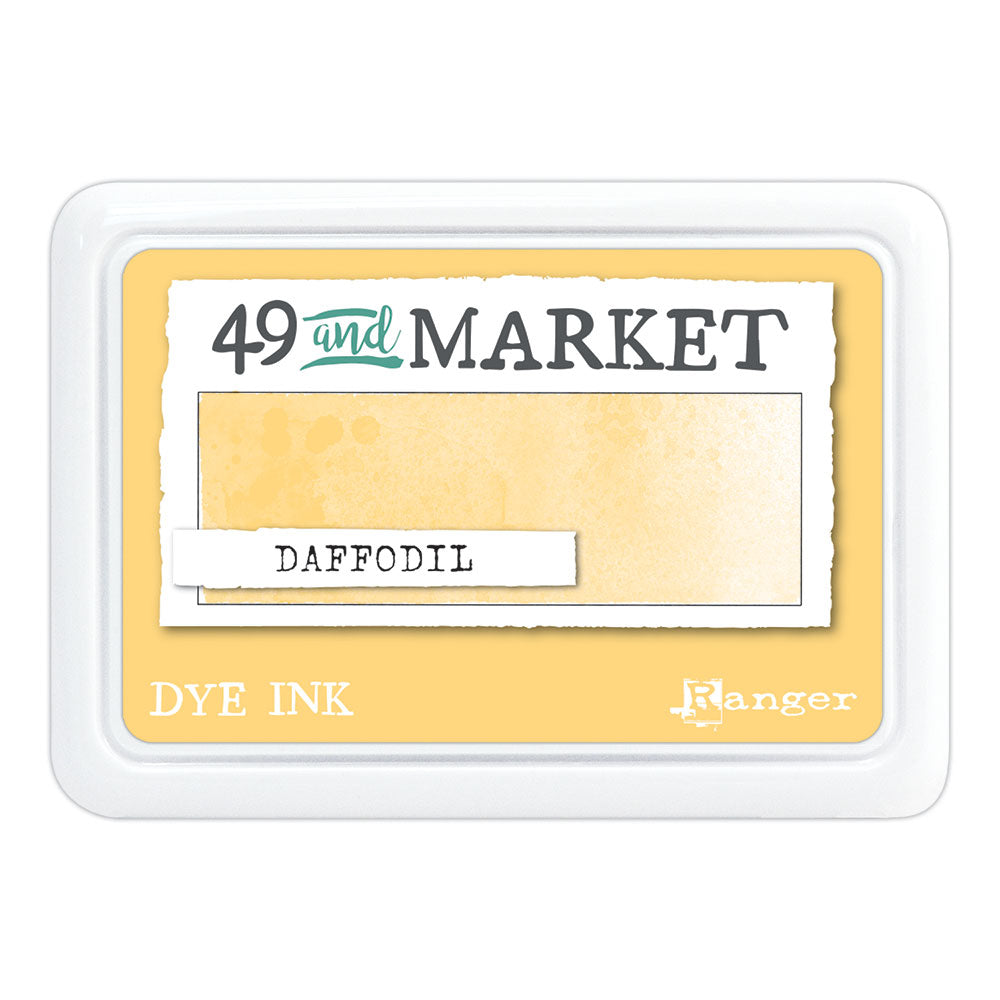 Ranger 49 and Market Daffodil Dye Ink Pad And Reinker Bundle FMP92384