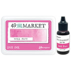Ranger 49 and Market Doll Face Dye Ink Pad And Reinker Bundle