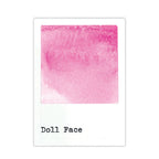 Ranger 49 and Market Doll Face Dye Ink Pad And Reinker Bundle Swatch