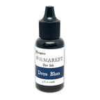 Ranger 49 and Market Dress Blues Dye Ink Pad And Reinker Bundle Bottle Image