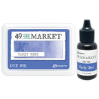 Ranger 49 and Market Early Bird Dye Ink Pad And Reinker Bundle