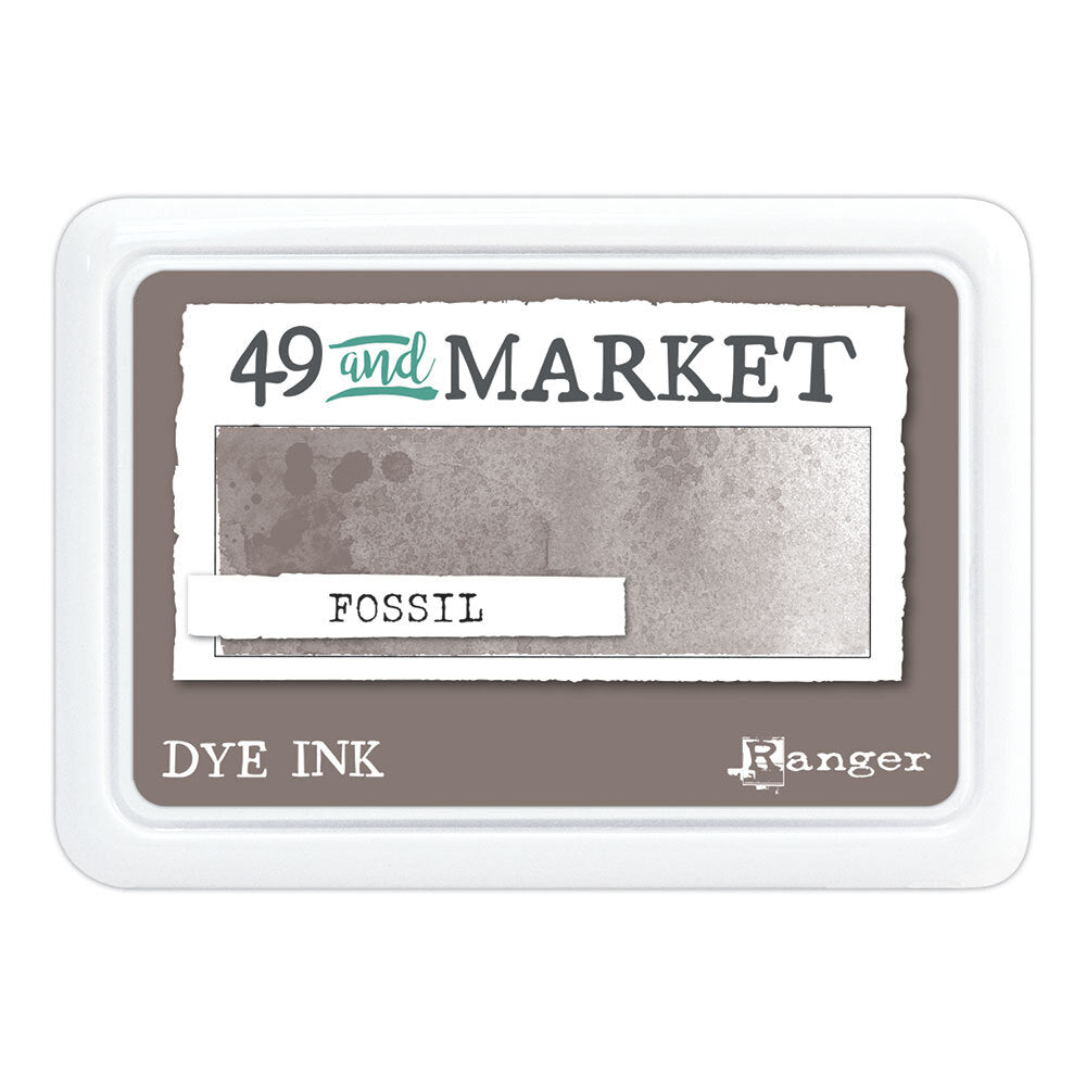 Ranger 49 and Market Fossil Dye Ink Pad fmp92391