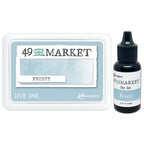 Ranger 49 and Market Frosty Dye Ink Pad And Reinker Bundle