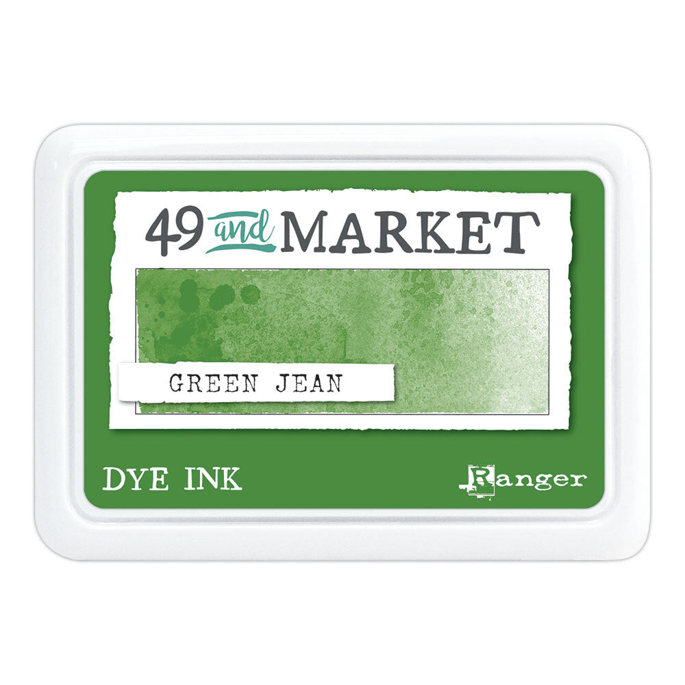 Ranger 49 and Market Green Jean Dye Ink Pad fmp92407