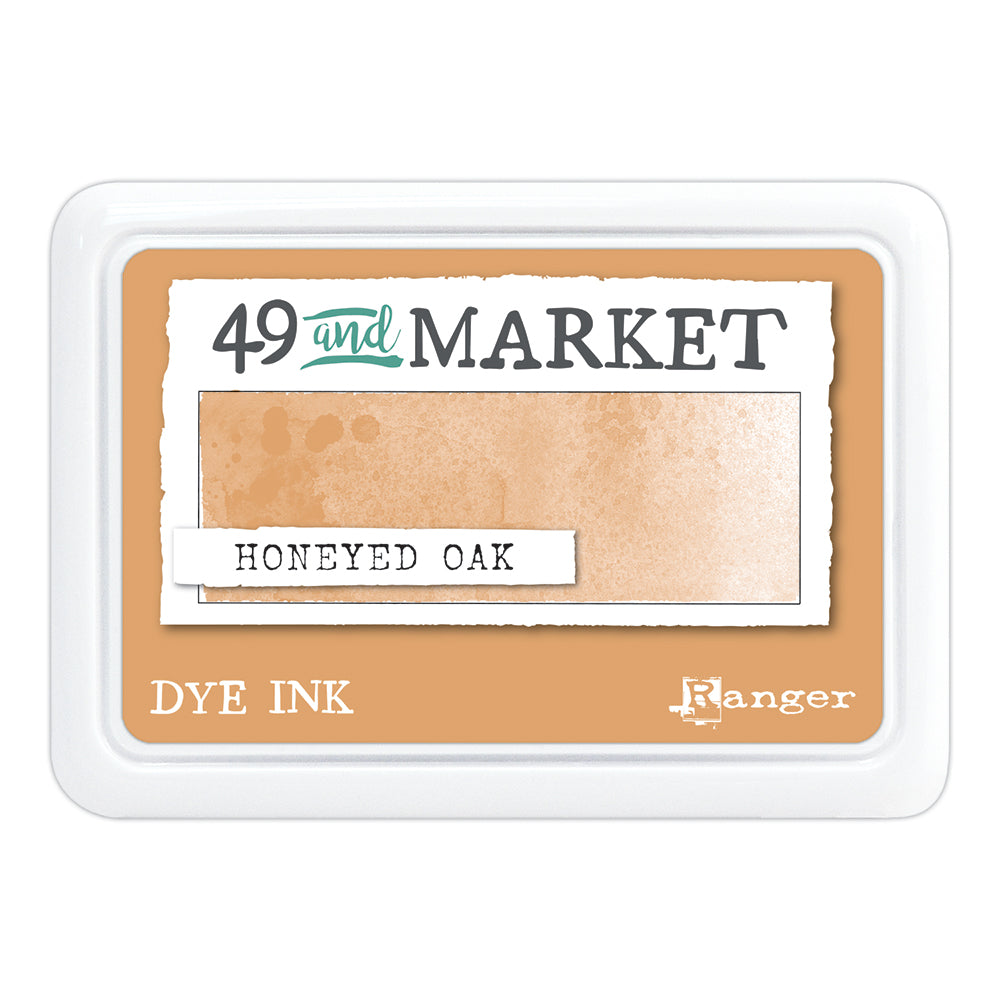Ranger 49 and Market Honeyed Oak Dye Ink Pad fmp95309