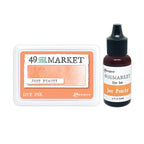 Ranger 49 and Market Just Peachy Dye Ink Pad And Reinker Bundle