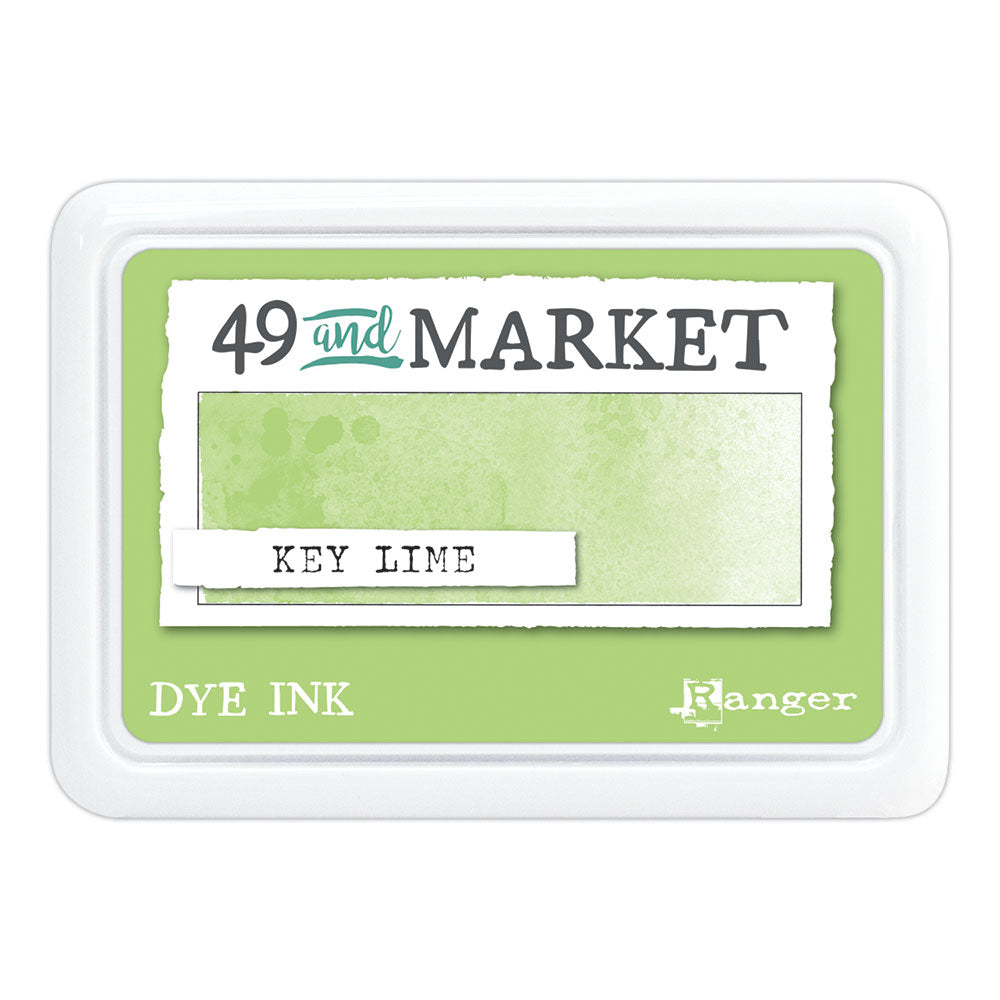 Ranger 49 and Market Key Lime Dye Ink Pad And Reinker Bundle Product Image