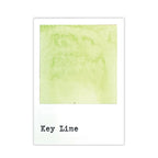 Ranger 49 and Market Key Lime Dye Ink Pad And Reinker Bundle Swatch