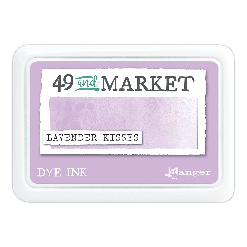 Ranger 49 and Market Lavender Kisses Dye Ink Pad And Reinker Bundle FMP92421