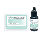 Ranger 49 and Market Mint Chill Dye Ink Pad And Reinker Bundle