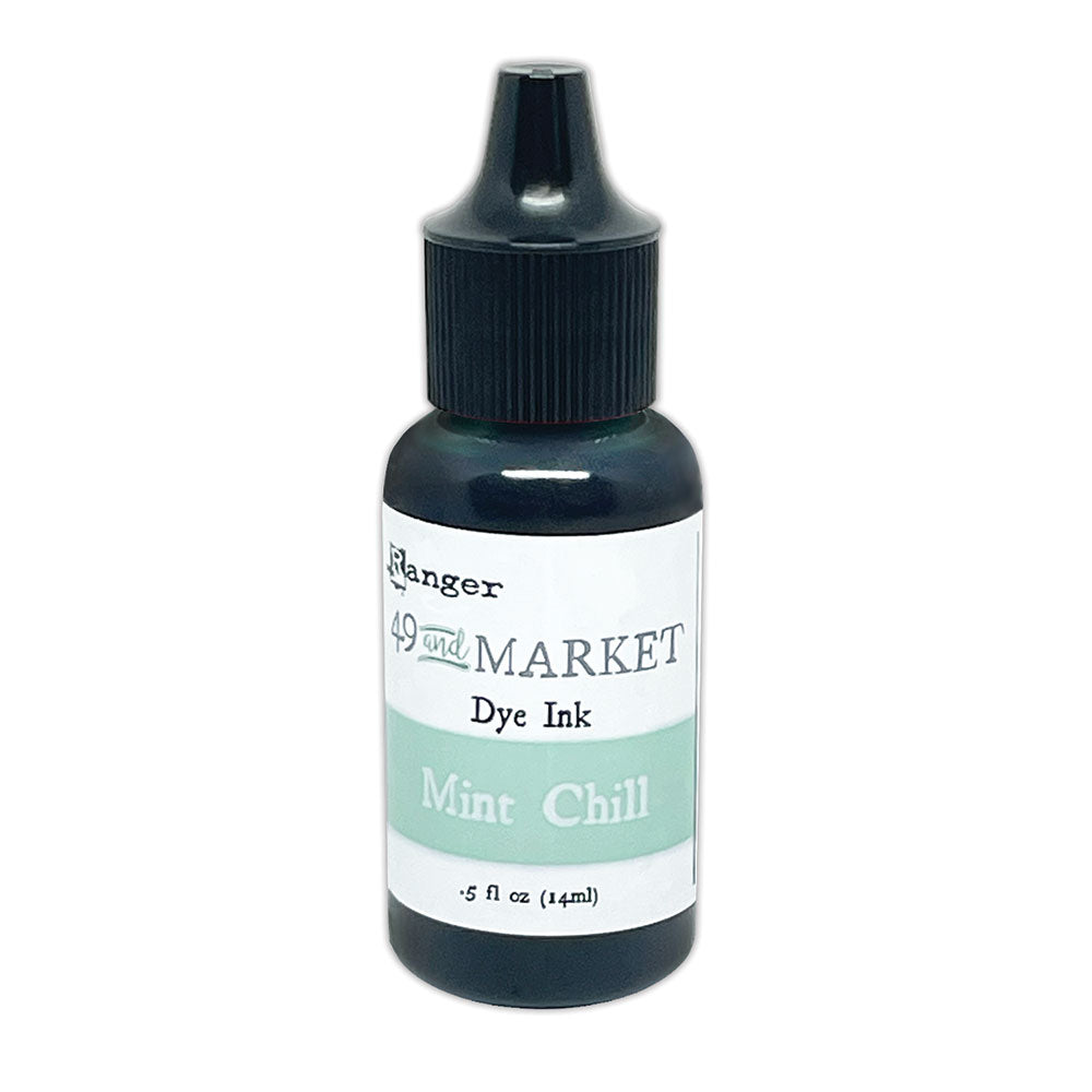 Ranger 49 and Market Mint Chill Dye Ink Pad And Reinker Bundle FMI92582