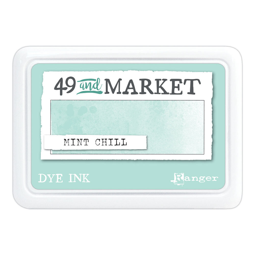 Ranger 49 and Market Mint Chill Dye Ink Pad fmp92439
