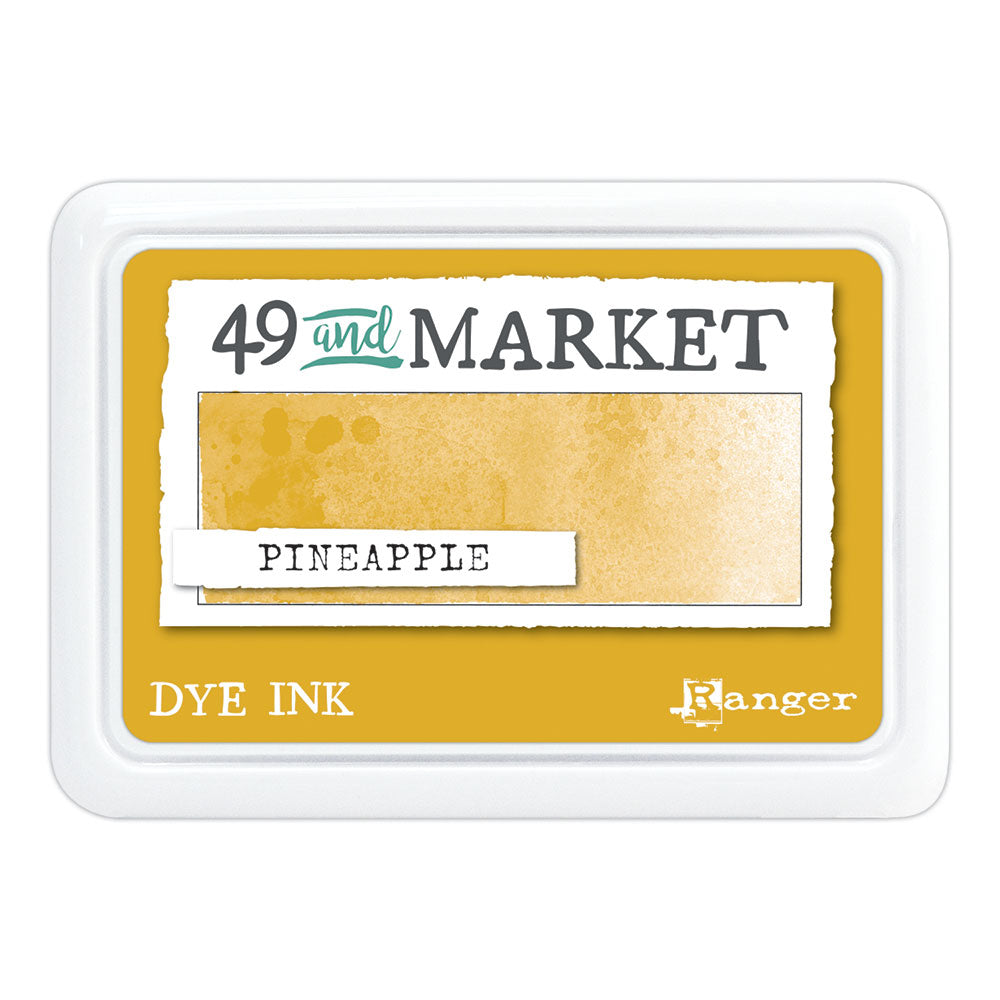 Ranger 49 and Market Pineapple Dye Ink Pad And Reinker Bundle Product Image