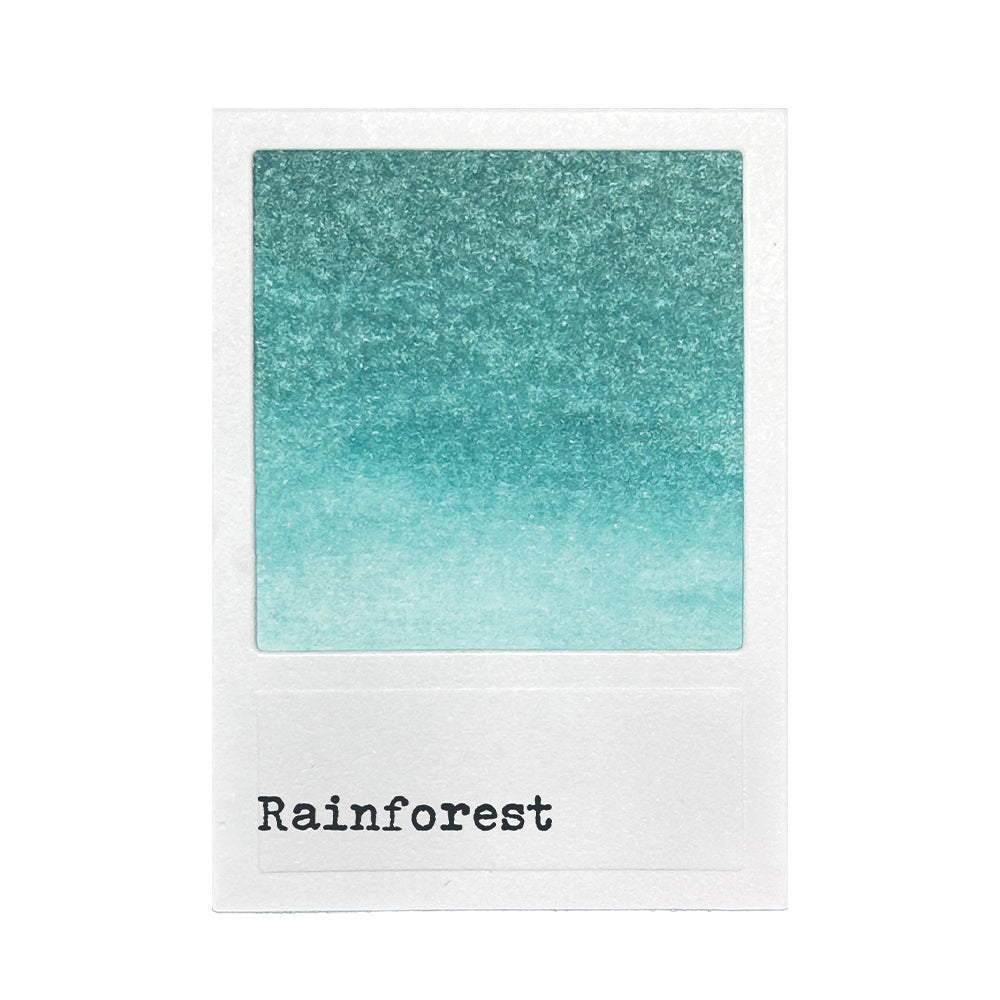 Ranger 49 and Market Rainforest Dye Ink Pad fmp92469 Swatches