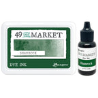 Ranger 49 and Market Shamrock Dye Ink Pad And Reinker Bundle