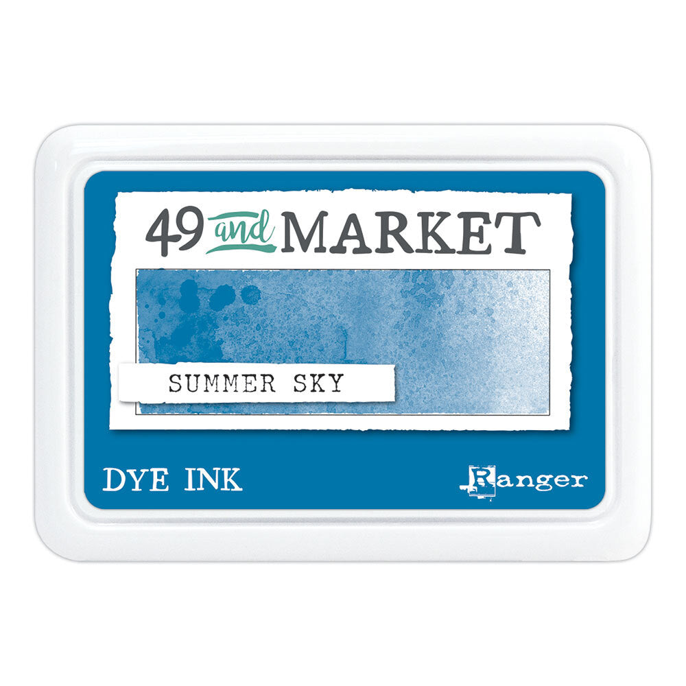 Ranger 49 and Market Summer Sky Dye Ink Pad fmp92490