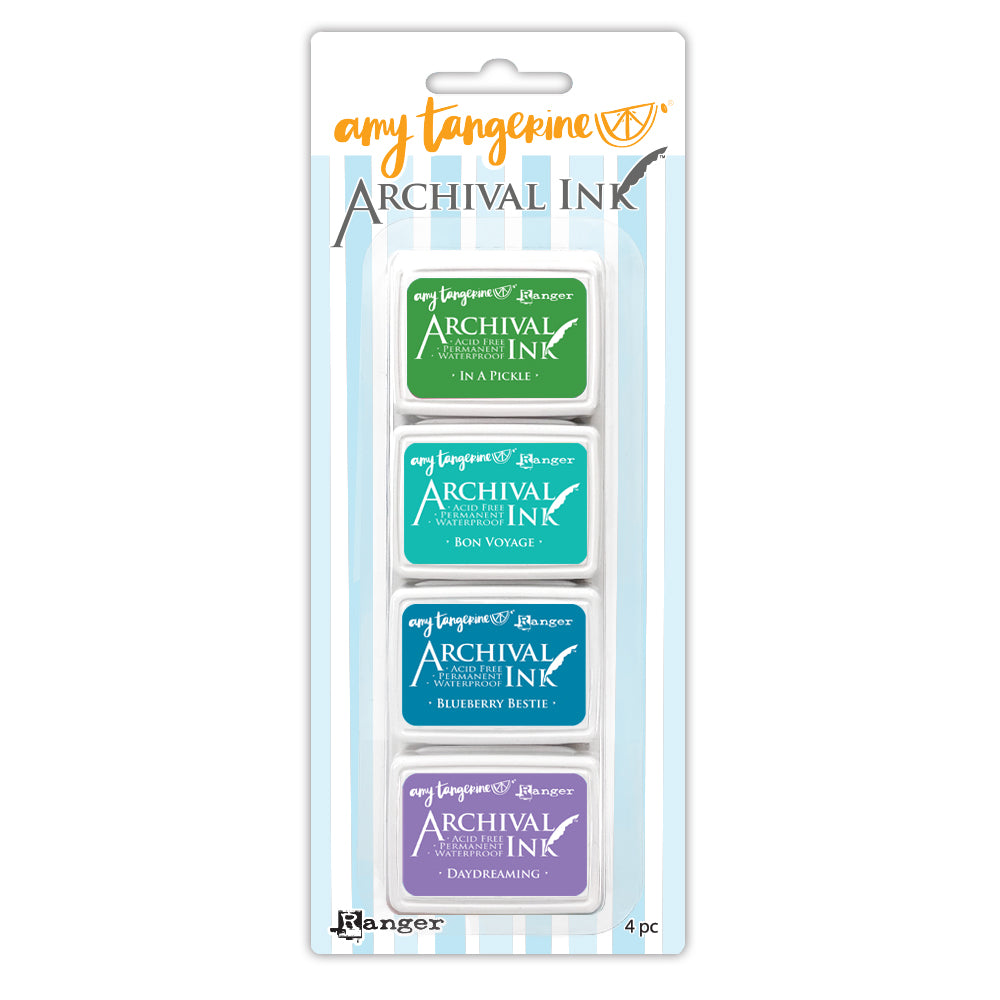 Ranger Amy Tangerine Archival Mini Kit 2 amdk95910