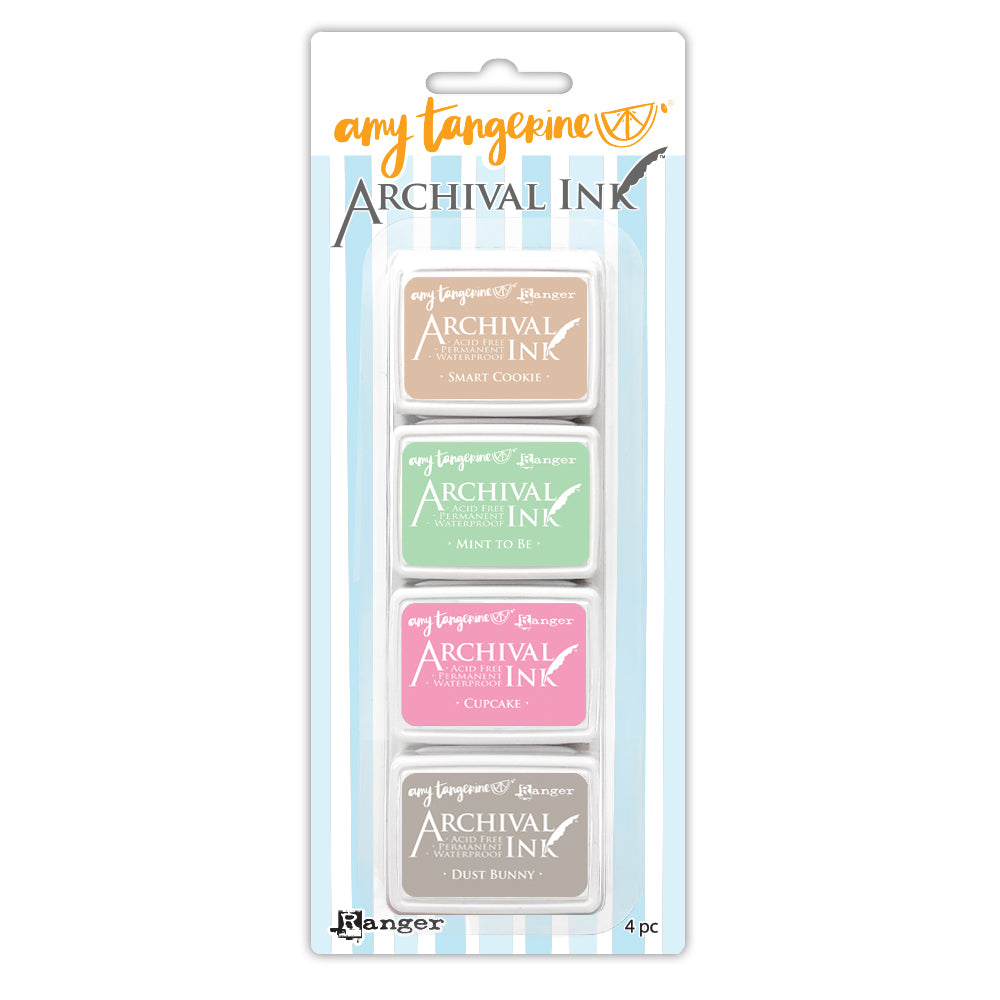 Ranger Amy Tangerine Archival Mini Kit 3 amdk95927