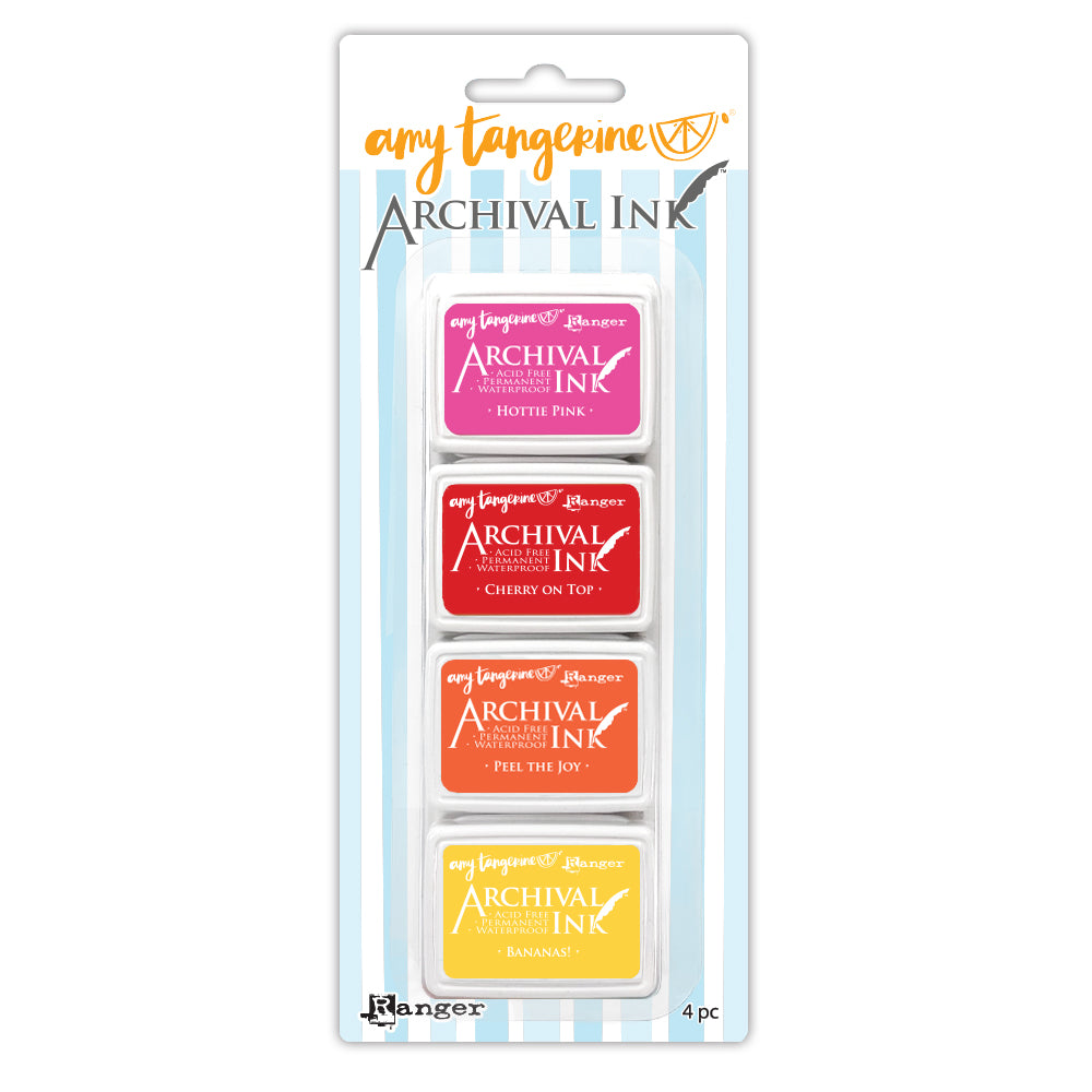 Ranger Amy Tangerine Archival Mini Kits 1-3 Bundle AMDK95903 Kit 1 Close Up