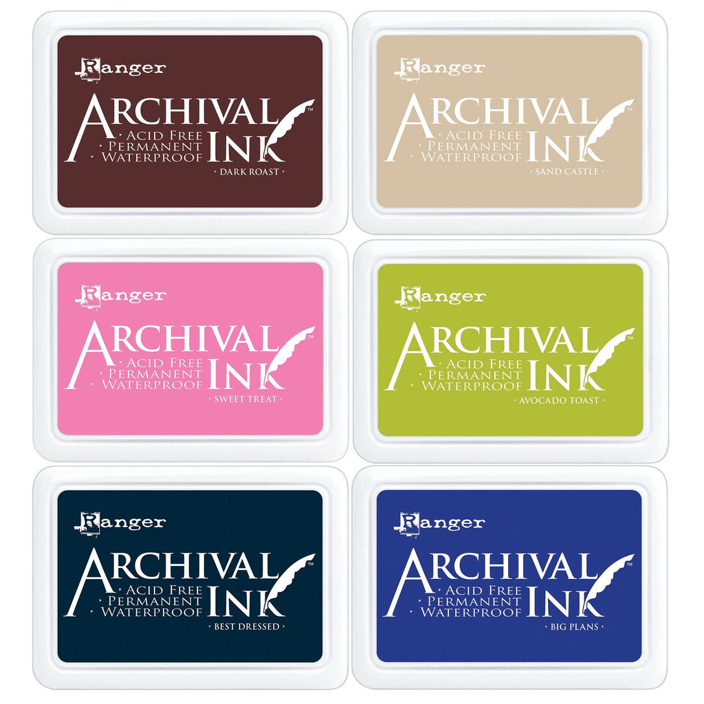 Ranger Archival Ink Pad Bundle of Six