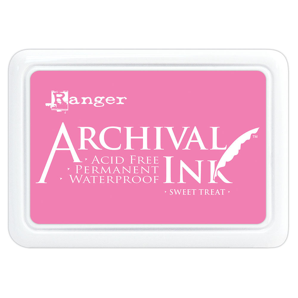 Ranger Archival Ink Pad Bundle of Six Close Up of Sweet Treat AIP90571
