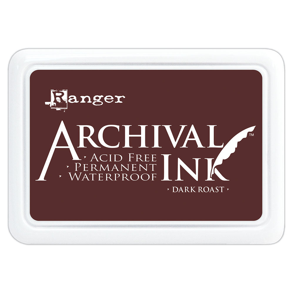 Ranger Archival Ink Pad Dark Roast aip90557