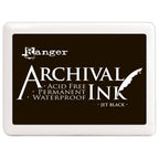 Ranger Archival Ink Pad Jumbo Jet Black A3P06701