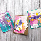 Ranger Dina Wakley MEdia 4.25 x 5.5 Cotton Watercolor Card Panels mdj92353 Colorful Card Series