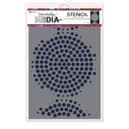 Ranger Dina Wakley MEdia Circle Of Circles Stencil mds93992