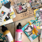 Ranger Dina Wakley Media Ledger Journal mdj86666 sample project with products