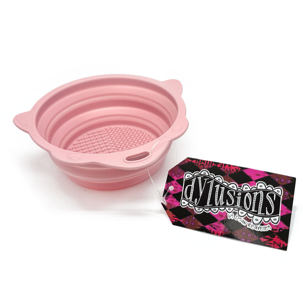 Ranger Dyan Reaveley 1oz Paint Bundle Of 11 With Collapsible Bowl Dylusions DYA93749 brush bowl