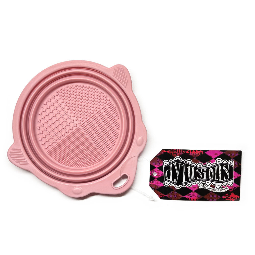 Ranger Dyan Reaveley 1oz Paint Bundle Of 11 With Collapsible Bowl Dylusions DYA93749 brush bowl closed