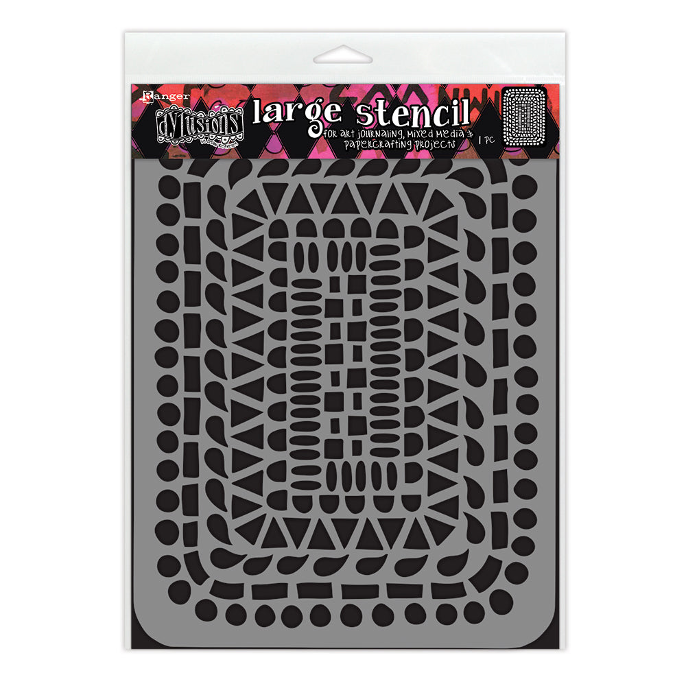 Ranger Dyan Reaveley In The Frame Large Stencil Dylusions dys94982