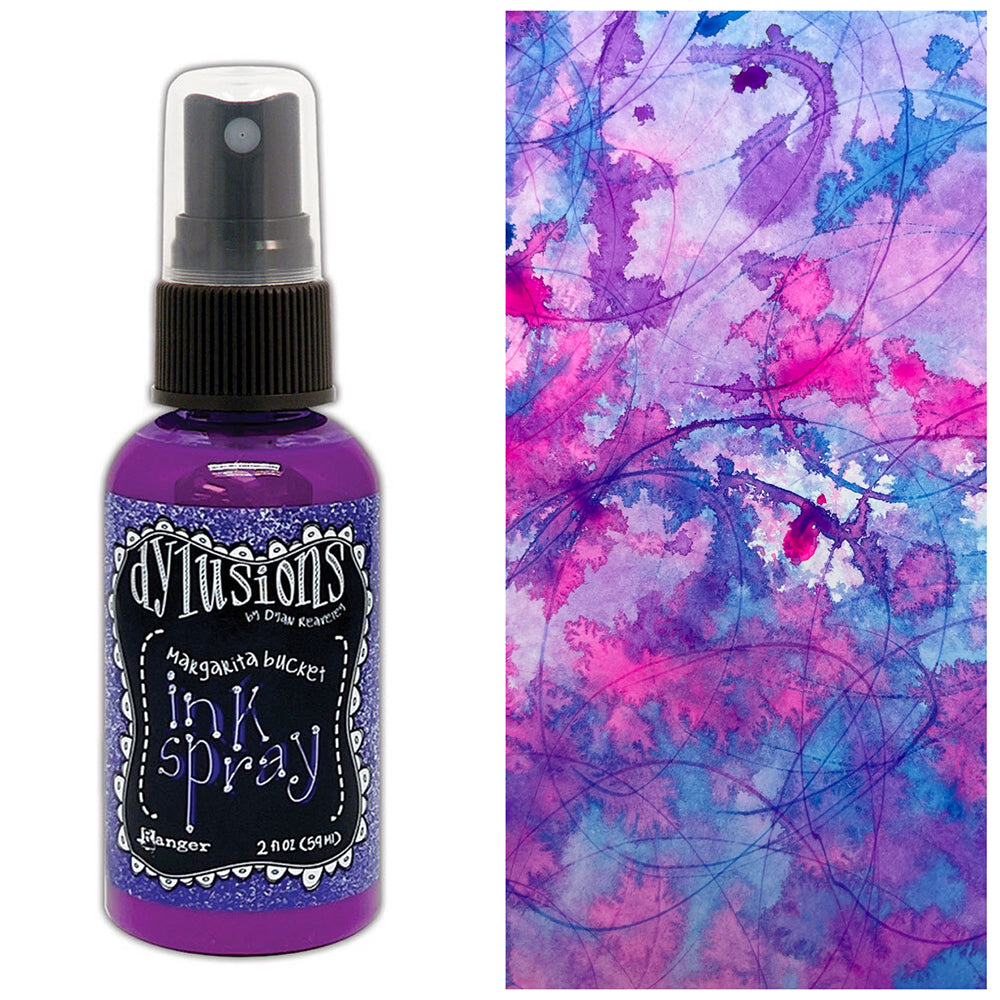 Ranger Dyan Reaveley Ink Spray Margarita Bucket Dylusions dyc94098 Swatch