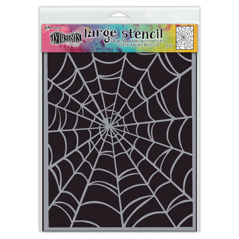 Ranger Dyan Reaveley Large Webs Stencil dys85102