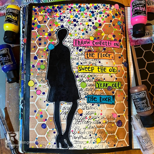 Ranger Dylusions 1oz Paint Island Parrot dyq70504* New Years Journal | color-code:ALT01