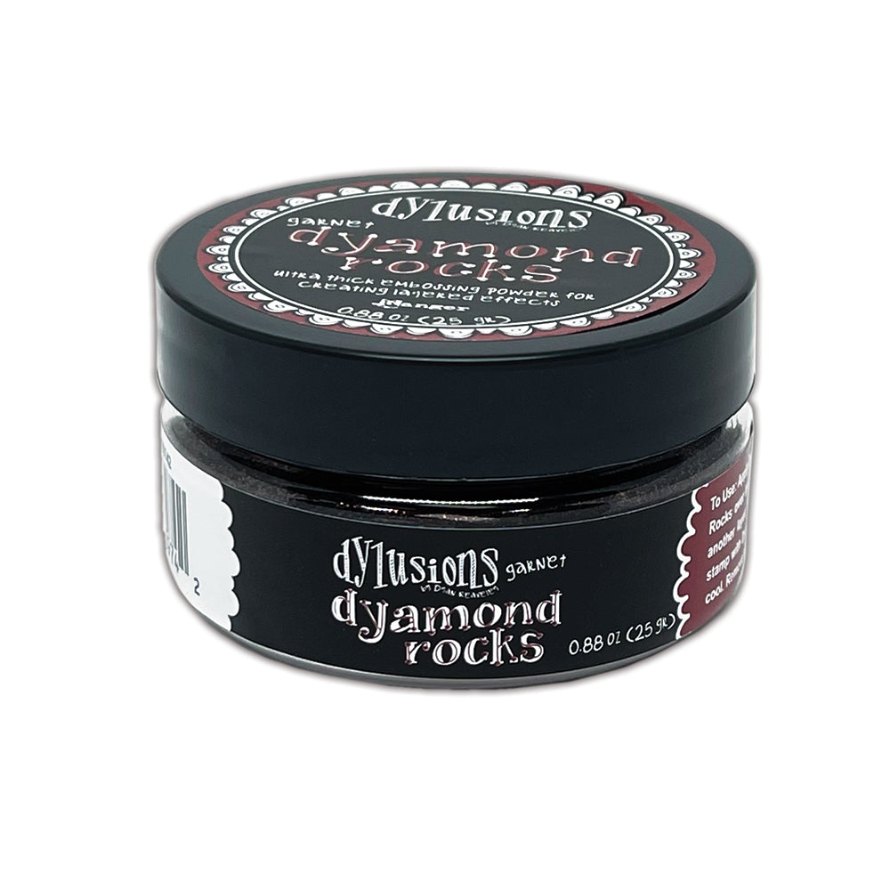 Ranger Dylusions Dyamond Rocks Embossing Powder Bundle DYM89742 Garnet