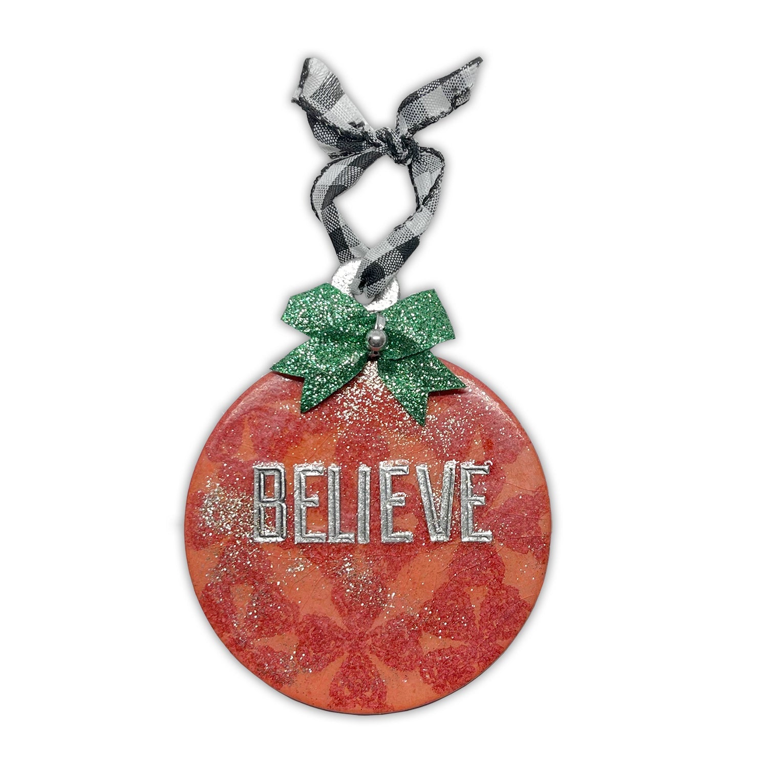 Ranger Dylusions Large Baubles And Stars Dyamond Boards dym86758 Believe Ornament | color-code:ALT03