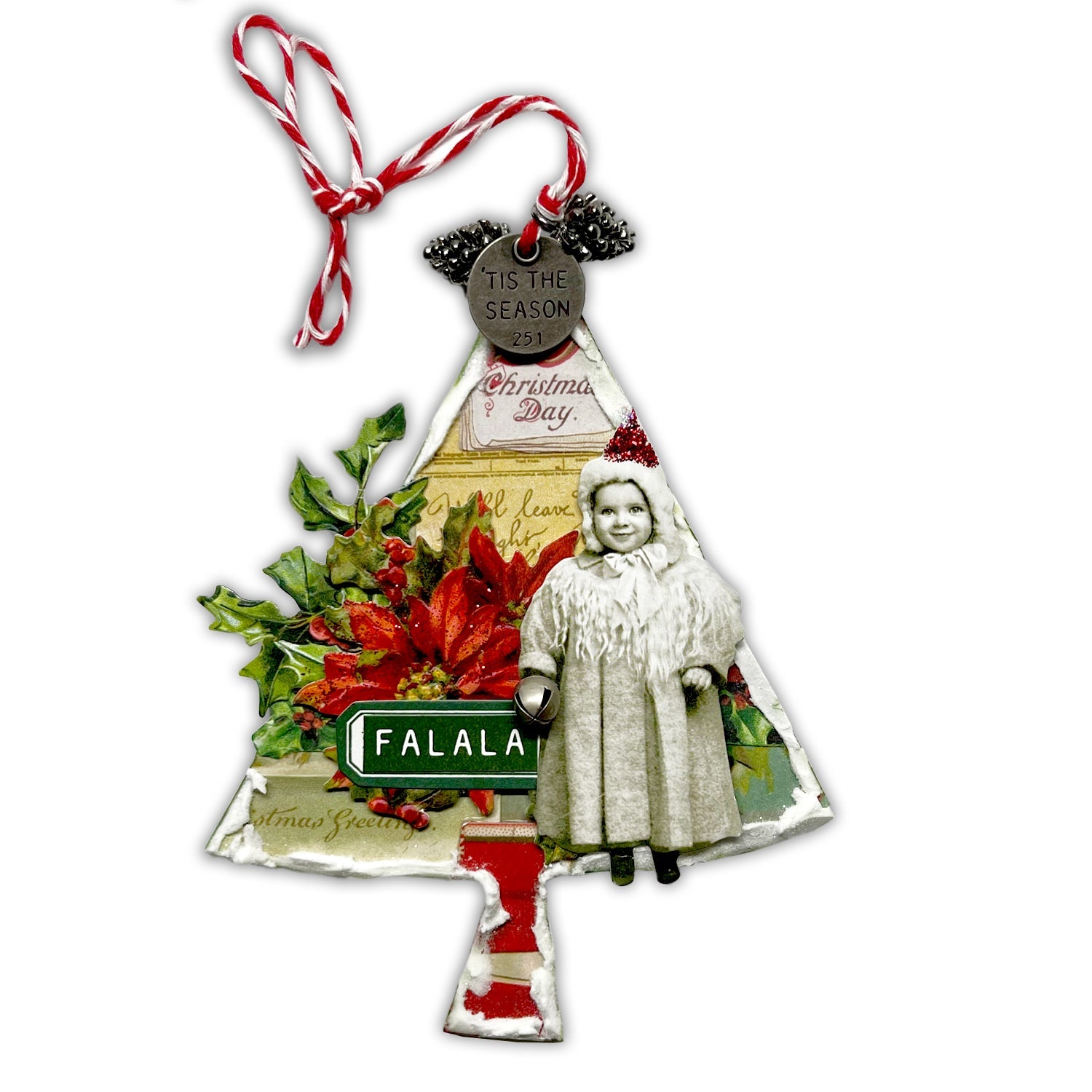 Ranger Dylusions Large Trees And Bells Dyamond Boards dym86772 Seasonal Ornament | color-code:ALT02