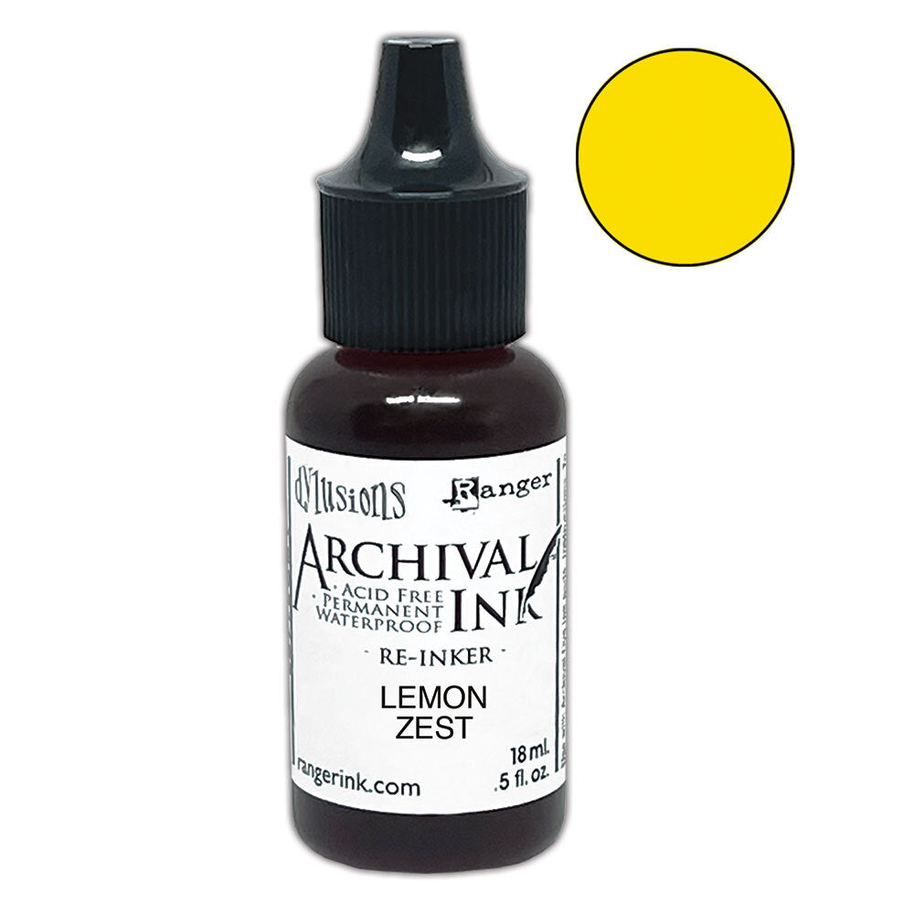 Ranger Dylusions Lemon Zest Archival Reinker Dyan Reaveley ard92186